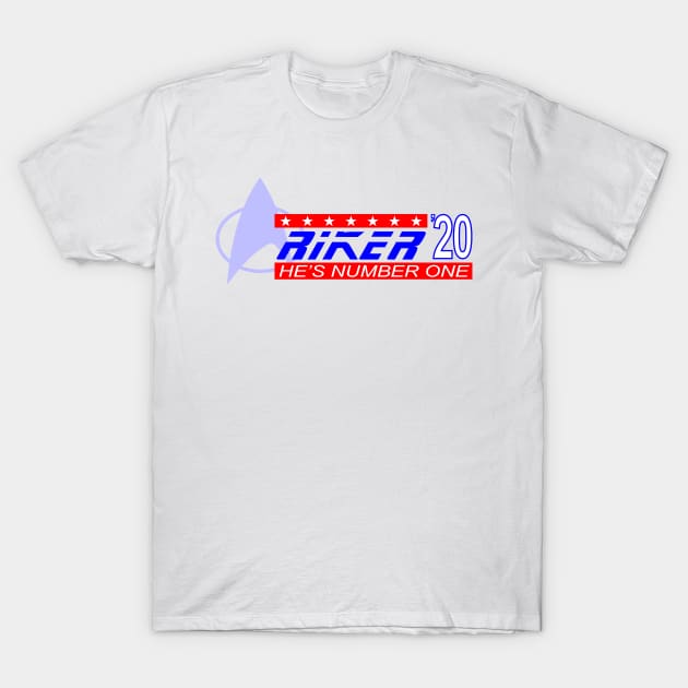 Riker Presidential Campaign T-Shirt by GrumpyVulcanCampaign